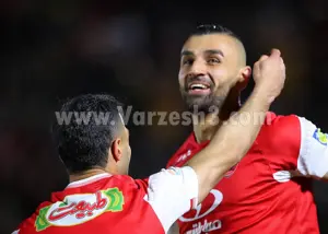 مهاجمان پرسپولیس و شادی برای گل دیگری! 