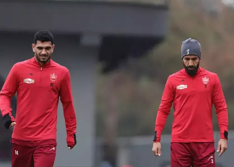 اولین تمرین پرسپولیس برای ملوان در هوای انزلی