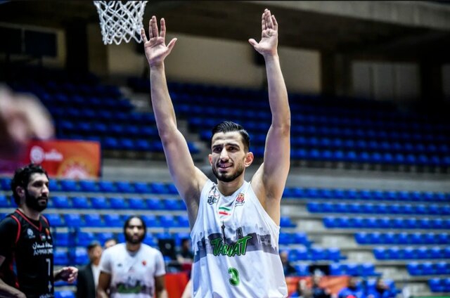 سومین برد بسکتبالیستها در سوپرلیگ غرب آسیا