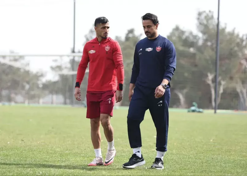 شروع تمرین پرسپولیس برای ملوان با یک مصدوم