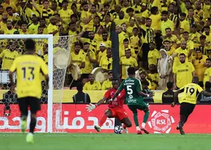 فرار لحظه آخری الاتحاد از شکست به‌لطف کریم بنزما!