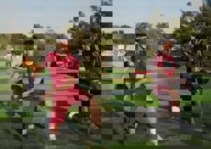 دو میهمان ویژه در تمرین پرسپولیس (عکس)