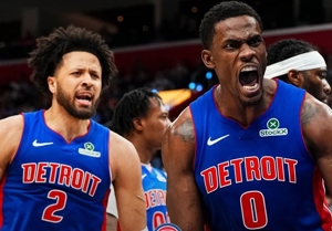 لیگ NBA| پیروزی تاریخی پیستونز در پلی‌آف پس از 16 سال