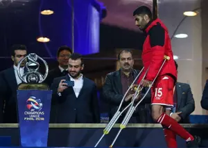 ستاره محبوب پرسپولیس و ملاقات غیرمنتظره در باشگاه!
