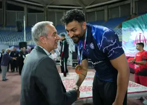 قهرمان خبرساز پرتاب دیسک سوم شد!
