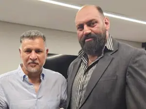 ملاقات قوی‌ترین مرد ایران با علی دایی