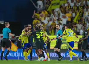 سانسور زد و خورد شدید در الکلاسیکو عربستان!