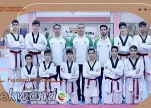 پسران تکواندوی ایران روی سکوی قهرمانی جهان