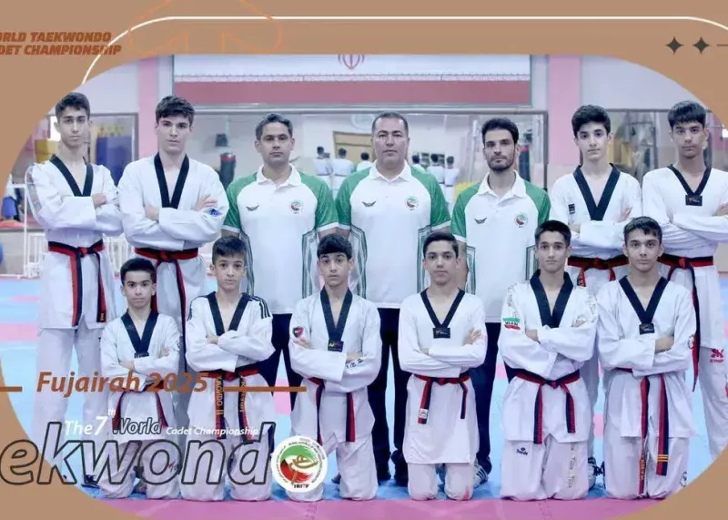پسران تکواندوی ایران روی سکوی قهرمانی جهان