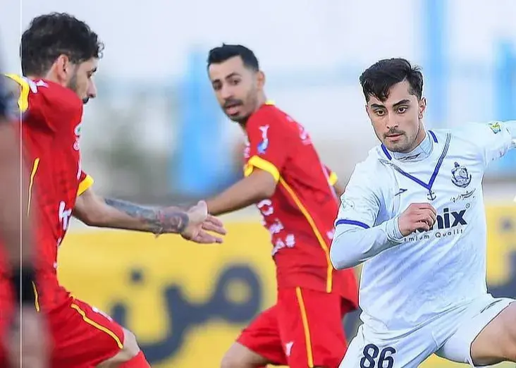 ملوان 1 - فولاد 1: جنگیدند اما برنده نداشت