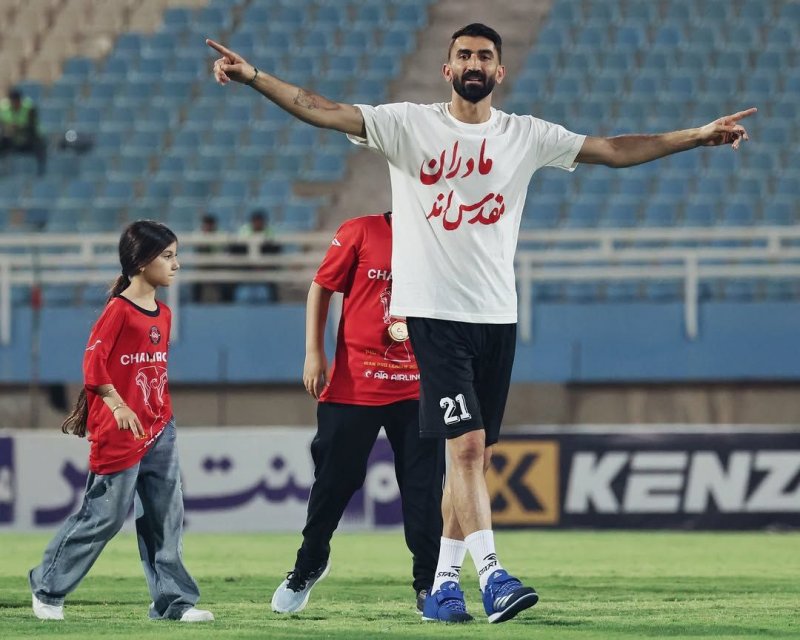 مثلث جنجالی تراکتور در پیج بیرانوند! (عکس)