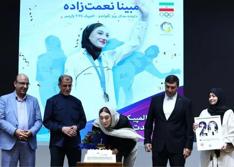 جشن تولد سه مدال‌آور المپیک از سه نسل (عکس)