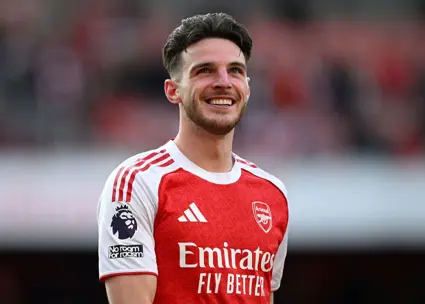 تصویری شرم‌آور: تمسخر دکلان رایس با عکس همسرش