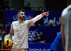 شب تلخ امید اول ایران در VNL: فقط ٣ امتیاز!