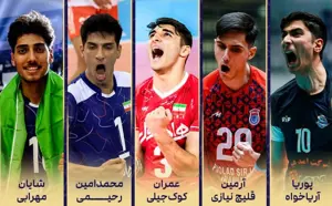 پنج پدیده والیبال ایران: انتخاب شما کیست!