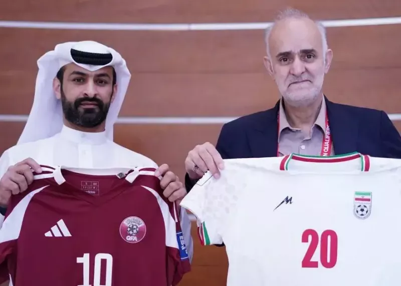 رونمایی از پیراهن ایران در دیدار مقابل قطر
