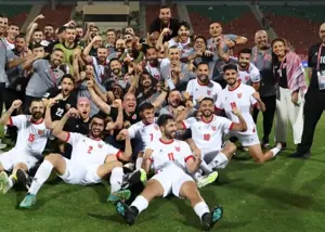 صعود تاریخی تیم ملی اردن به جام جهانی
