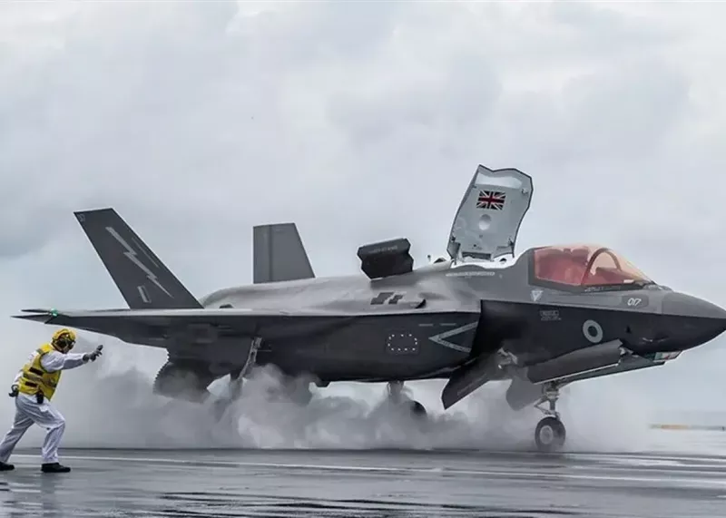 انهدام جنگنده F35 اسرائیلی در تبریز