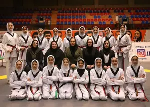 معرفی نفرات راه یافته به اردوی تیم تکواندو نونهالان دختر