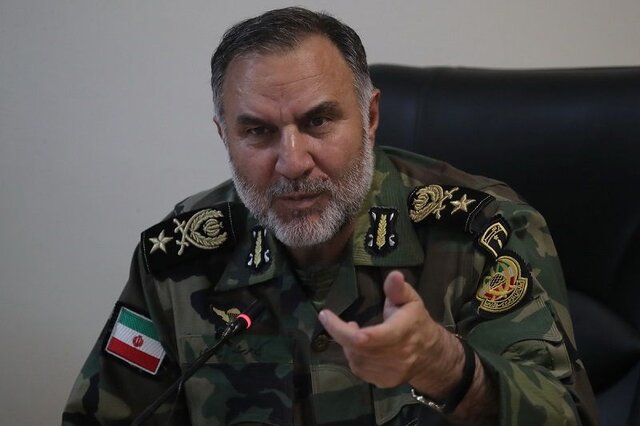 سرتیپ حیدری:/ صدها فروند پهپاد انهدامی مواضع راهبردی رژیم صهیونیستی را منهدم کردند