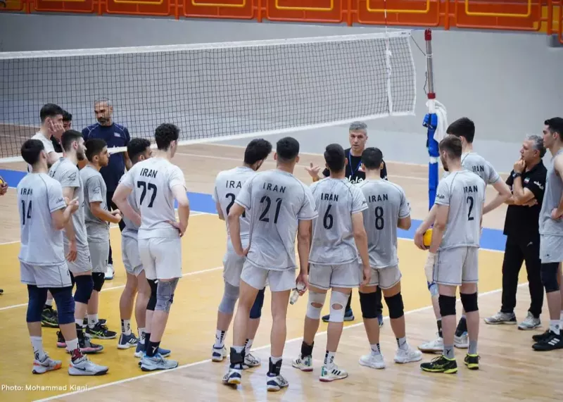 برنامه جوانان والیبال‌ ایران در قهرمانی جهان