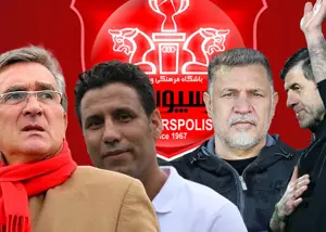 لیست ۱۰ گزینه سرمربیگری پرسپولیس!