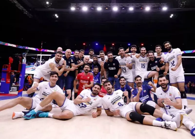 چند ساعت بعد از برد دلچسب / کادوی بزرگ به والیبال ایران با دی اچ ال رسید!