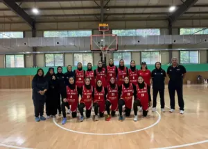برد دختران بسکتبال ایران قبل از کاپ آسیا