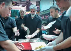 مربی محبوب پرسپولیس در عزاداری سالار شهیدان
