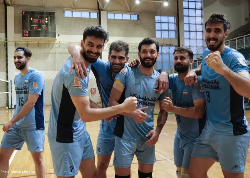 تیم ملی و تمرین خوشحالی صعود!