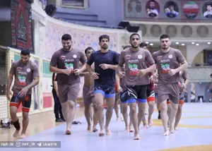 بازگشت ستاره های کشتی به قلب پایتخت(عکس)