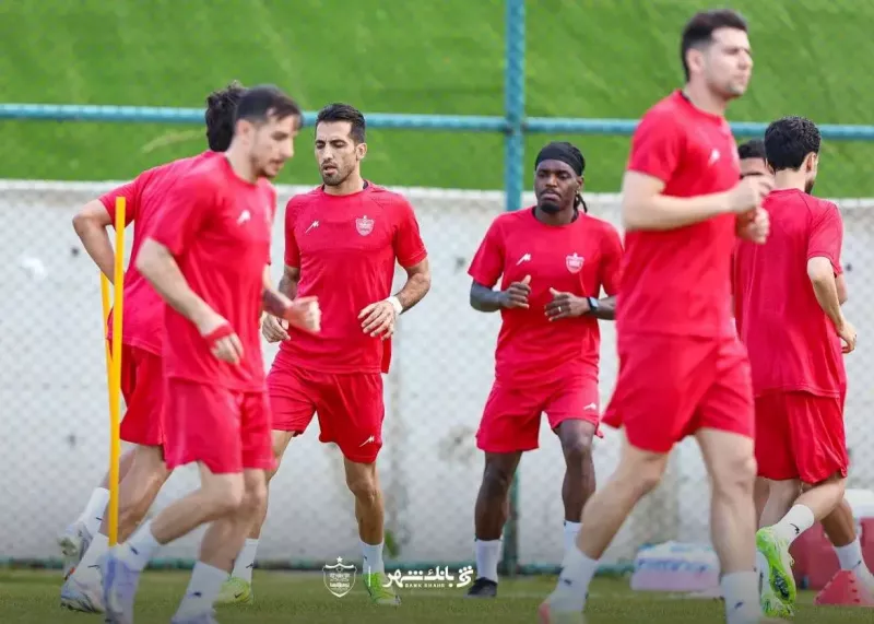 اولین تمرین فصل پرسپولیس در ارتفاعات ارزروم (عکس)