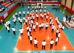 زندانیان مشهد روز المپیک را جشن گرفتند