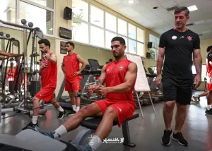 پرسپولیس زیر وزنه‌های بدنسازی لوسادا