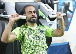 هافبک باتجربه تمرین پاس گل را شروع کرد!(عکس)
