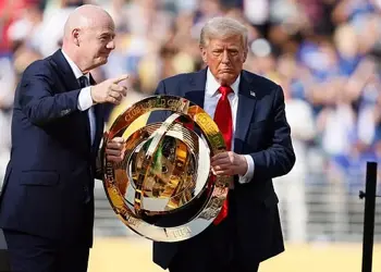 ترامپ جام جهانی باشگاه‌ها را برداشت و برد!