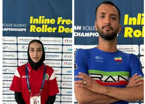 نقره و‌ برنز اسکیت بازان ایرانی در کره جنوبی