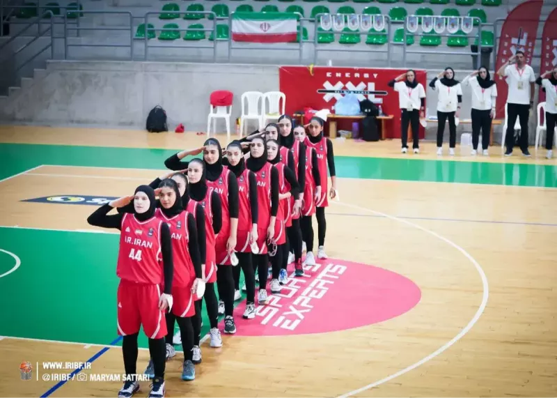صعود دختران بسکتبال به فینال غرب آسیا