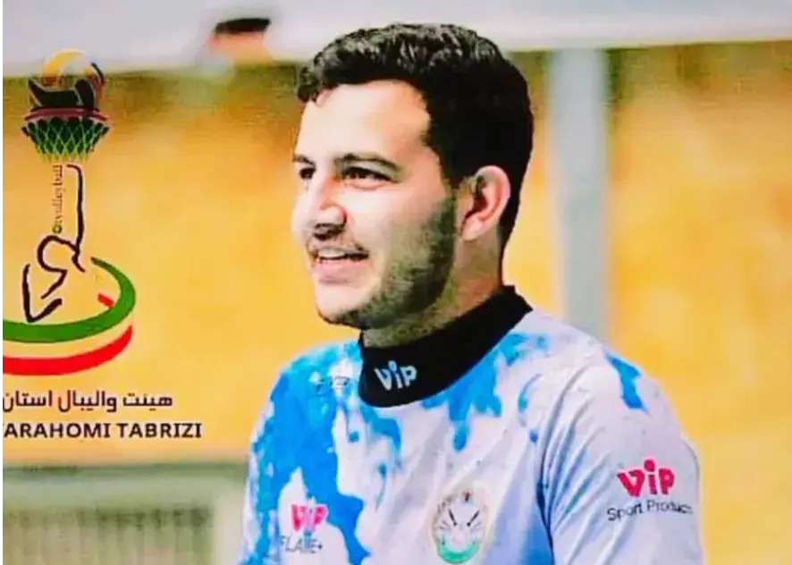 والیبالیست آتش‌نشان به شهادت رسید