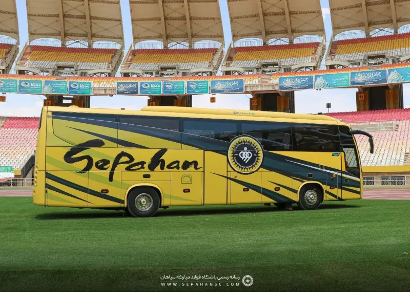 اتوبوس طلایی جدیدترین عضو باشگاه سپاهان