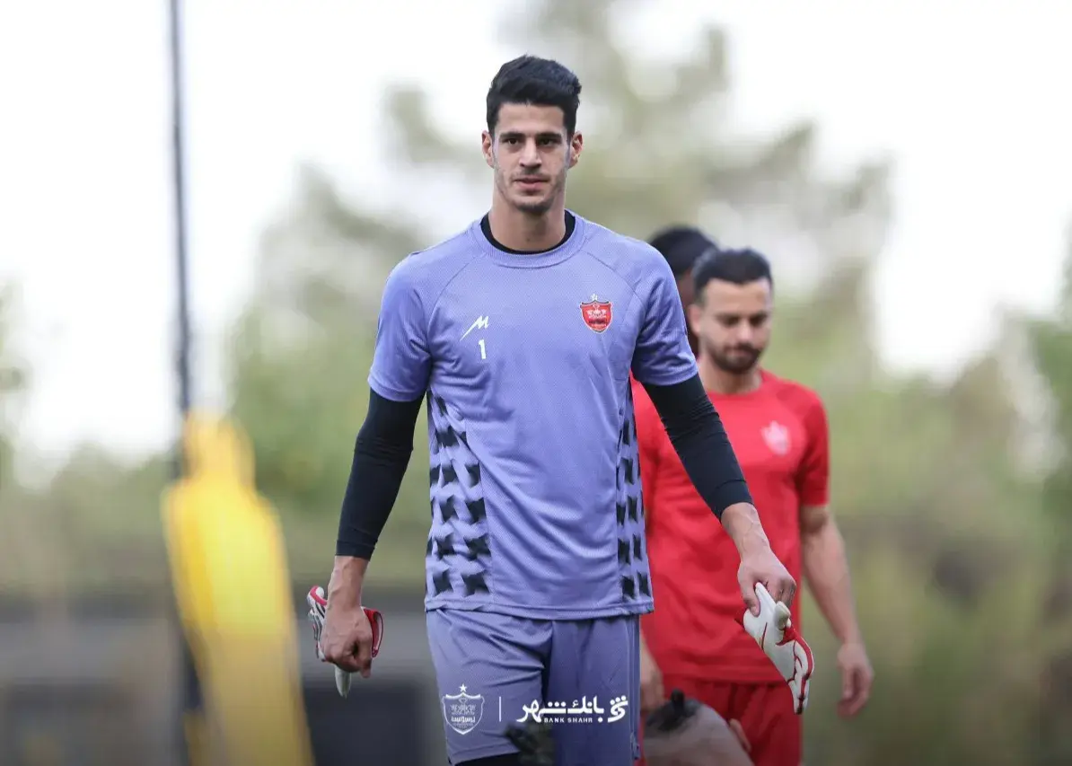 شماره یک پرسپولیس بالاخره بر تن پیام نشست
