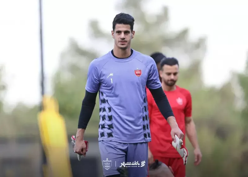 شماره یک پرسپولیس بالاخره بر تن پیام نشست