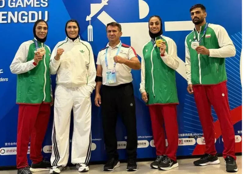 پایان کار ووشو: 4 مدال رنگارنگ در چنگدو 