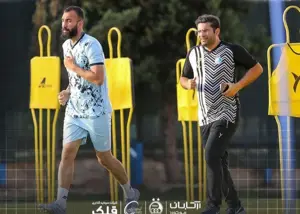 روزبه چشمی در تمرینات استقلال اما با ابهام!