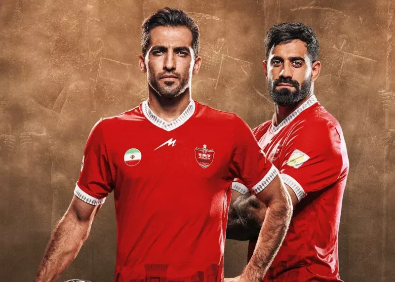 کیت جدید پرسپولیس، از آرسنال به منچستریونایتد