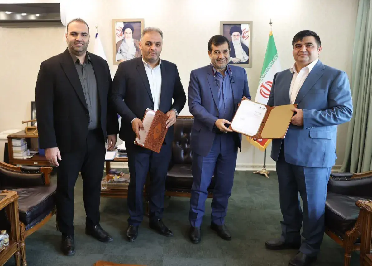 معارفه رسمی حسین رضازاده در سمت جدید