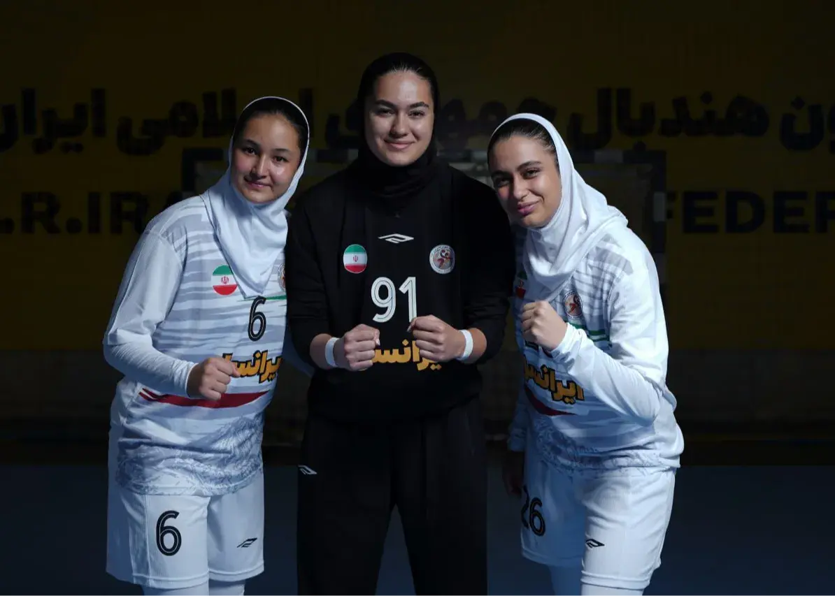 دختران هندبال ایران در آستانه چالش بزرگ(عکس)