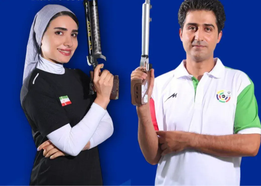 نقره و برنز تیراندازان ایرانی در بخش میکس
