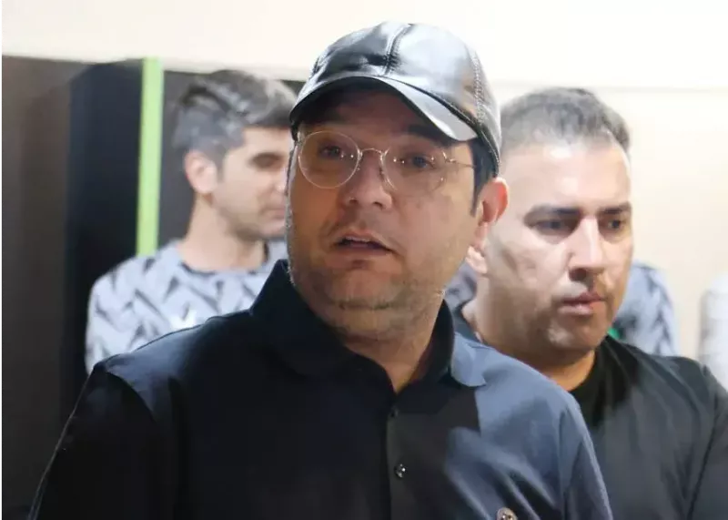 محمد ربیعی، بعد از مدت‌ها در رختکن(عکس)