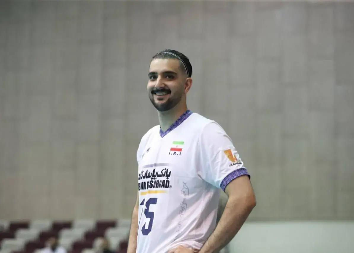 علت غیب پاسور اول ایران در VNL مقابل مصر